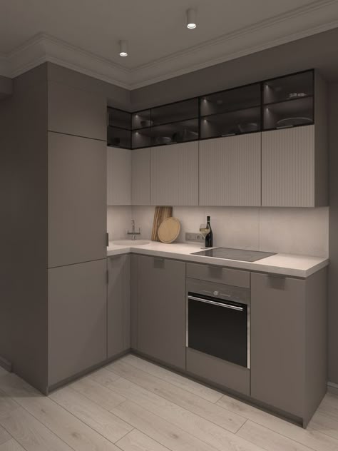 Кухня в современном стиле.