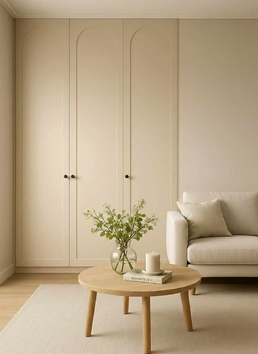 Шкаф МДФ крашений.