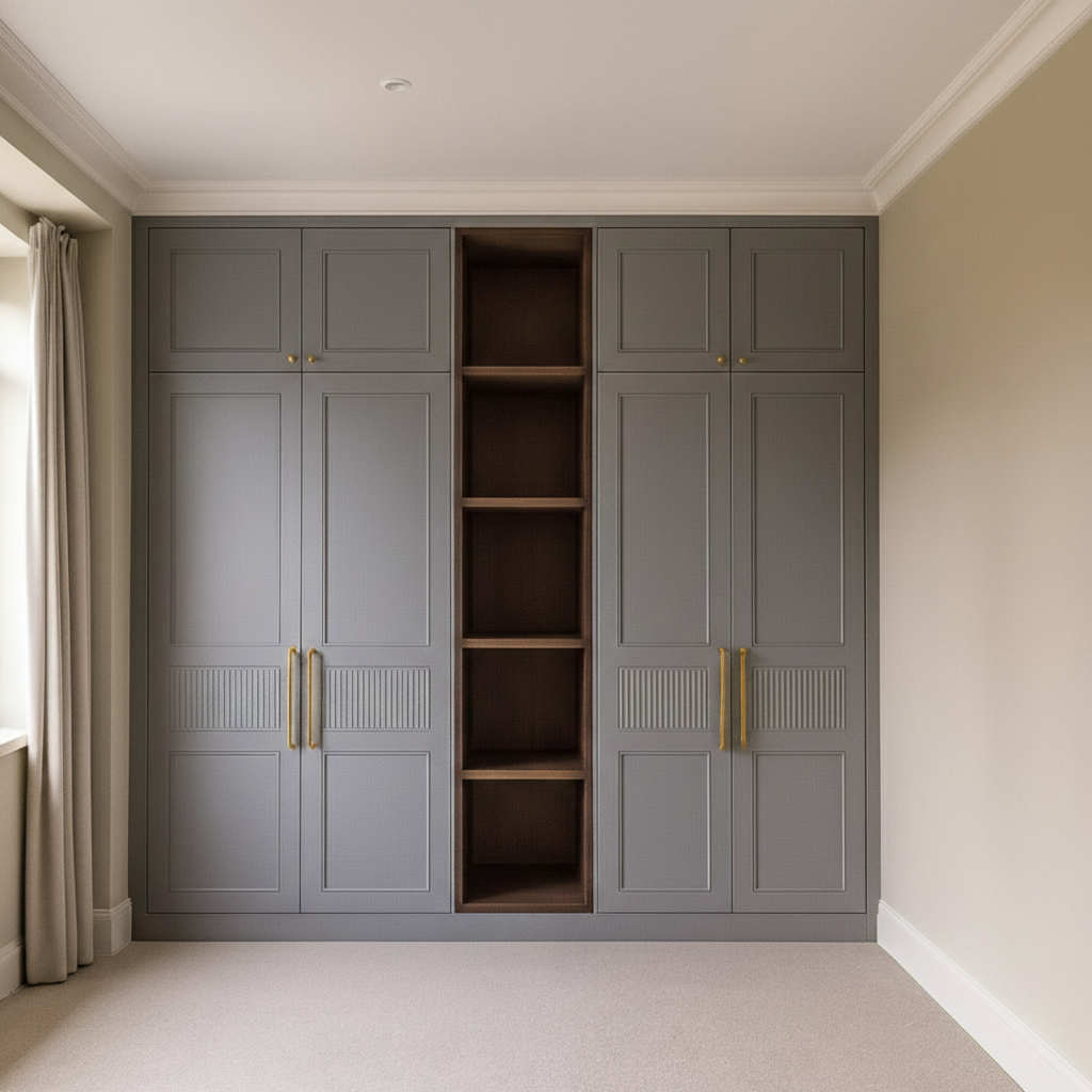 Шкафы распашной в комнату. МДФ крашений.