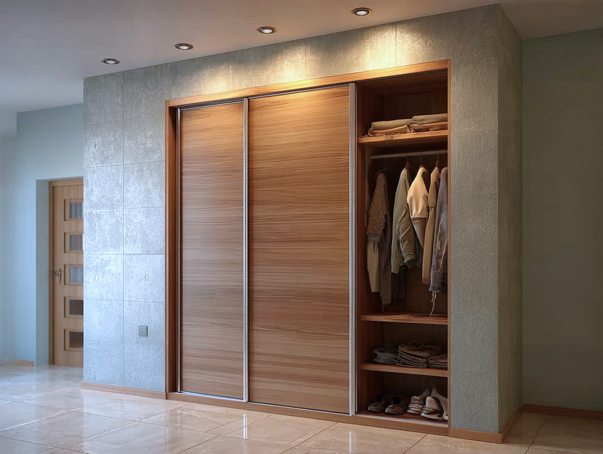 Шкаф-Куре шпон.