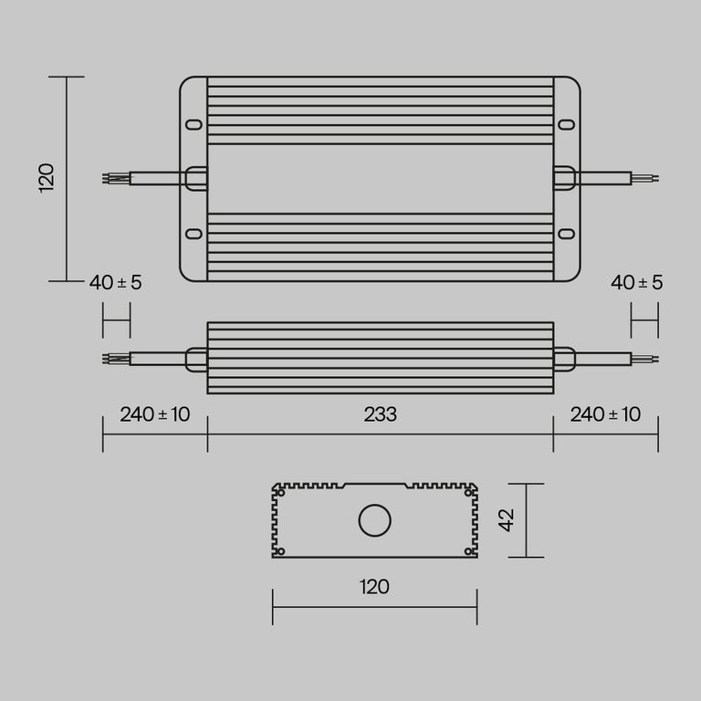 Фото PSL008-400W-48V-IP67 - 6