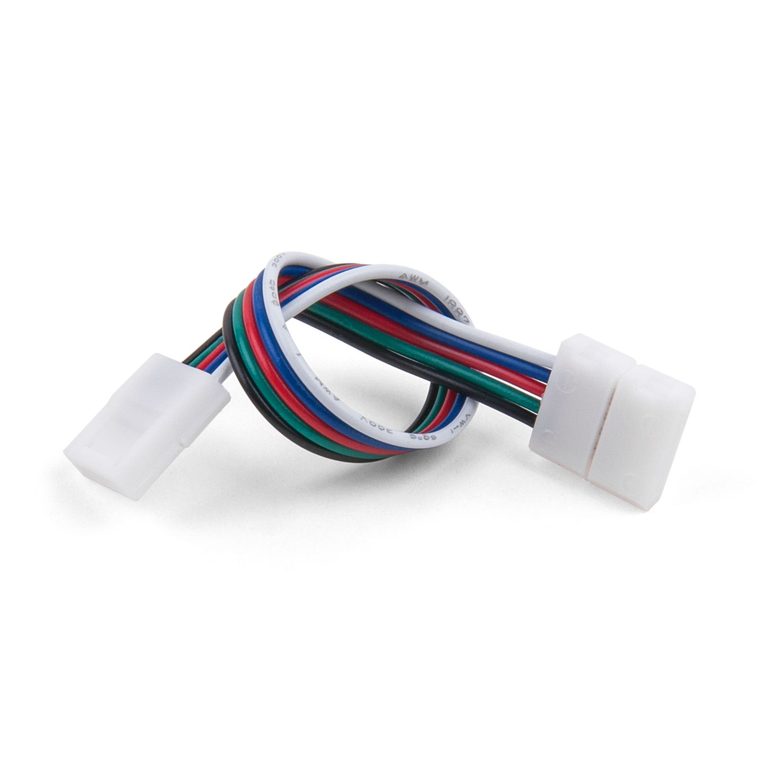 Фото Коннектор для лент 5050+5050 24V 60Led 14,4W IP20 RGBW, 5050 24V 60Led 14,4W IP20 RGBW гибкий двусторонний (10pkt) - 1