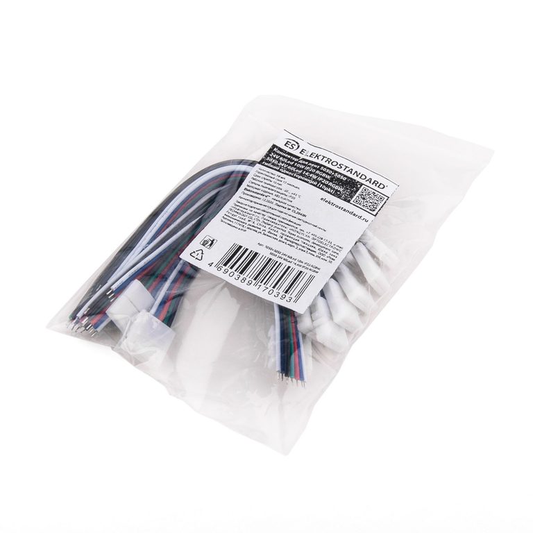 Фото Коннектор для лент 5050+5050 24V 60Led 14,4W IP20 RGBW, 5050 24V 60Led 14,4W IP20 RGBW гибкий односторонний (10pkt) - 3