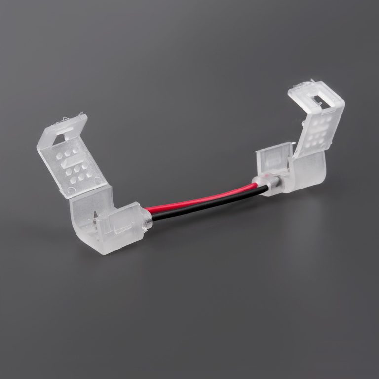 Фото Коннектор для неона 24V 2835 с боковым свечением гибкий двусторонний - 2