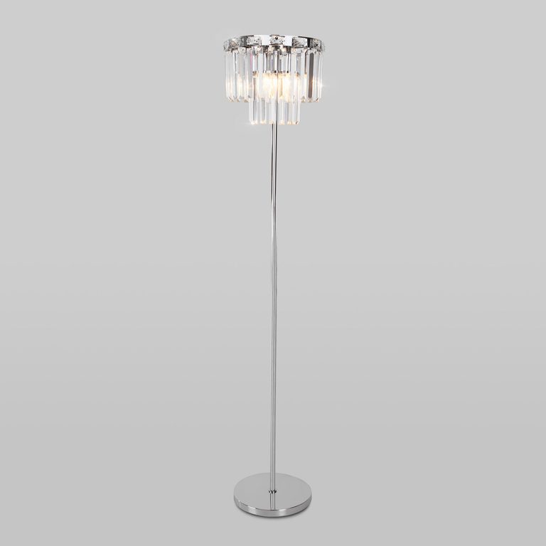 Напольный светильник с хрусталем 01137/3