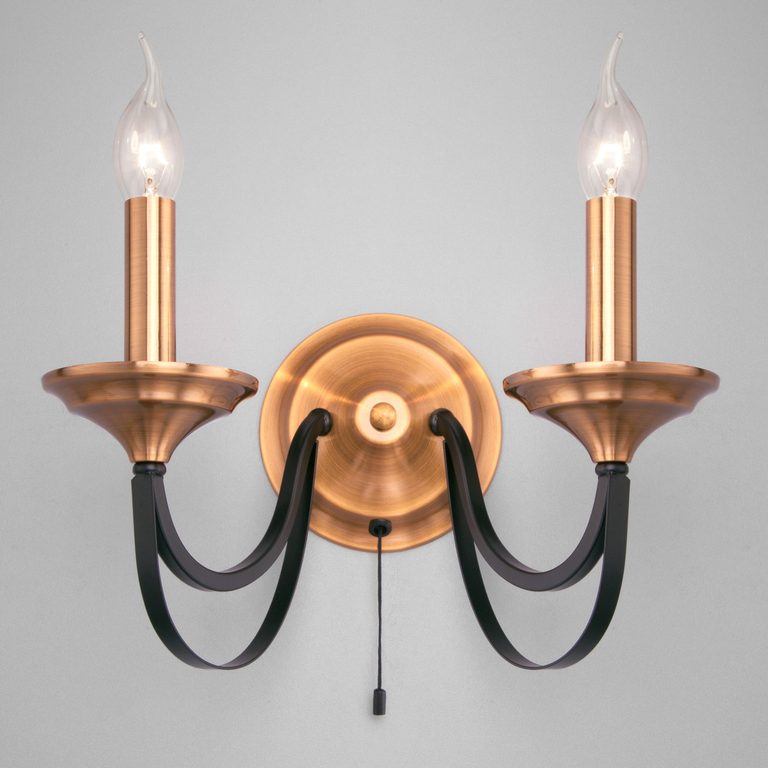 Настенный светильник в классическом стиле 60098/2 хром