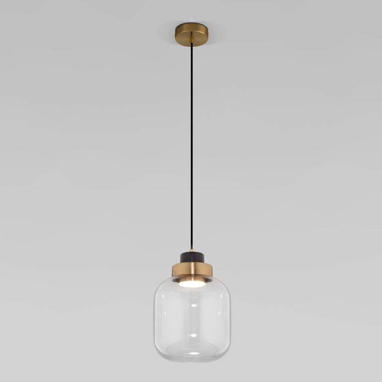 Подвесной светодиодный светильник в стиле лофт 50240/1 LED прозрачный