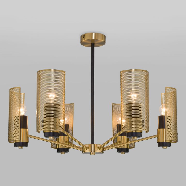 Потолочная люстра в стиле лофт 70139/6 никель