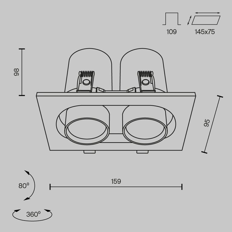 Фото DL045-02-10W3K-B - 10