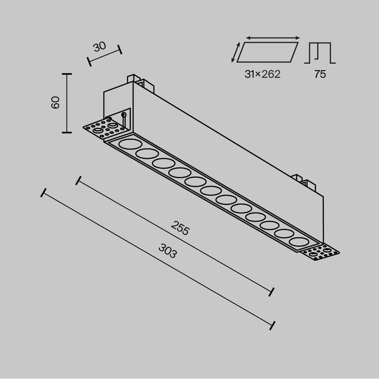 Фото DL065-20W3-6K-TRS-W - 2