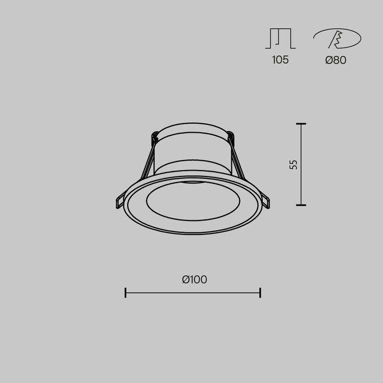 Фото DL094-GU10-W - 8