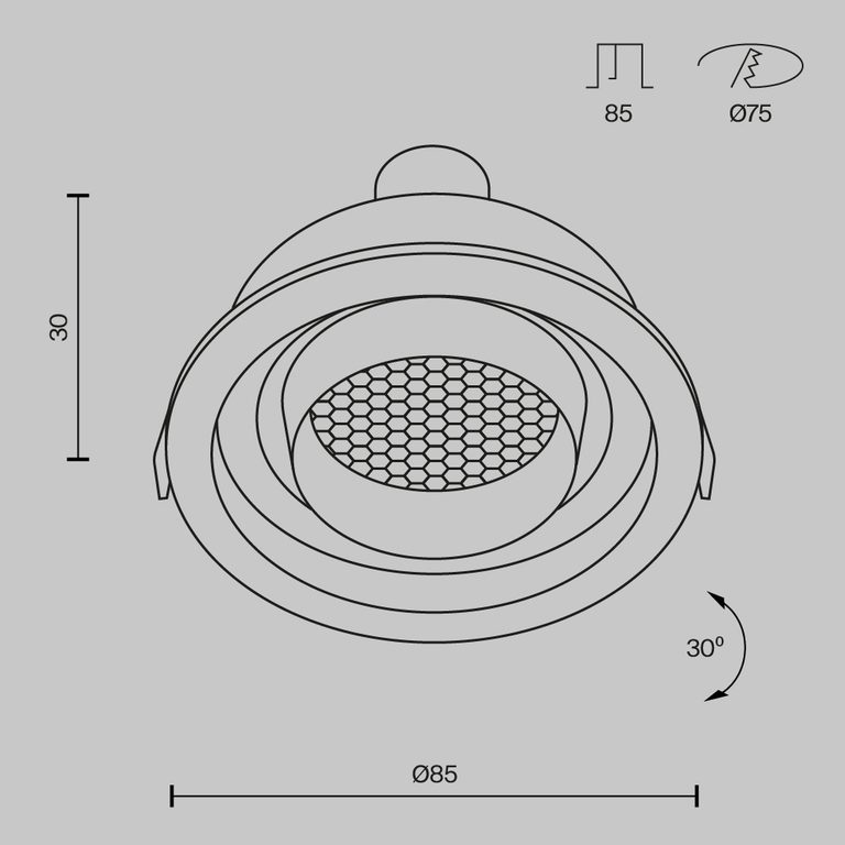 Фото DL113-GU10-01-RD-W - 7