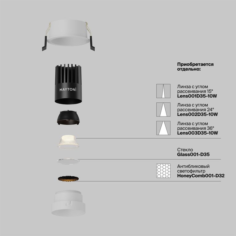 Фото DL115-10W-2.7K-W - 8