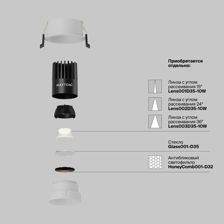 Фото DL115-10W-4K-W - 9