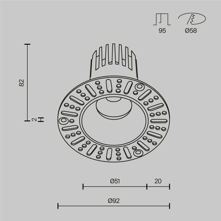 Фото DL119-10W-4K-TRS-B - 13