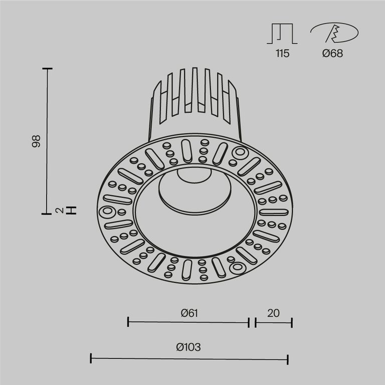 Фото DL121-15W-4K-TRS-B - 12