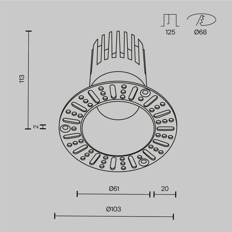 Фото DL122-15W-2.7K-TRS-B - 14