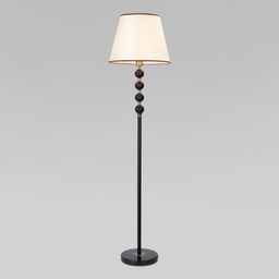 Напольный светильник с тканевым абажуром 01057/1 черный