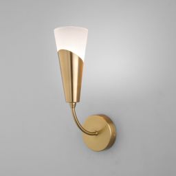 Настенный светильник 60167/1 никель