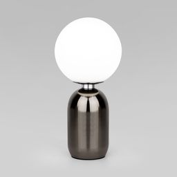 Настольный светильник со стеклянным плафоном 01197/1