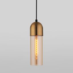 Подвесной светильник со стеклянным плафоном 50180/1 дымчатый