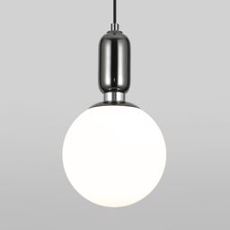 Подвесной светильник со стеклянным плафоном 50197/1 латунь