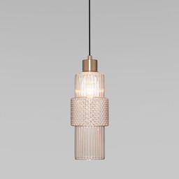 Подвесной светильник со стеклянным плафоном 50209/1 хром