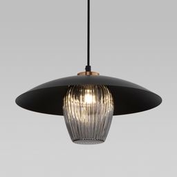 Подвесной светильник со стеклянным плафоном 50259/1 белый/дымчатый