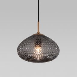 Подвесной светильник со стеклянным плафоном 50263/1 серый