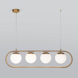 Подвесной светильник со стеклянными плафонами 50089/4 хром