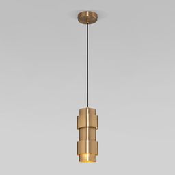 Подвесной светильник в стиле лофт 50235/1 никель