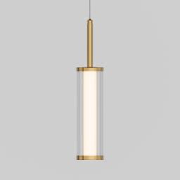 Подвесной светодиодный светильник 50386/1 LED латунь