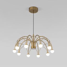 Подвесной светодиодный светильник 90030/10 LED золото