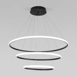 Подвесной светодиодный светильник с регулировкой цветовой температуры и яркости 90264/3 латунь