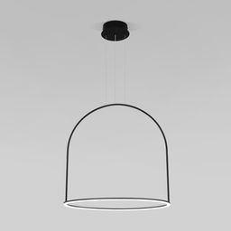 Подвесной светодиодный светильник с регулировкой цветовой температуры и яркости 90323/1 латунь