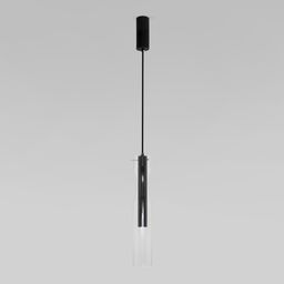 Подвесной светодиодный светильник со стеклянным плафоном 50253/1 LED латунь