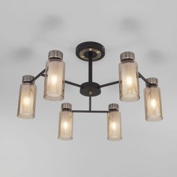 Потолочная люстра со стеклянными плафонами 70115/6 белый