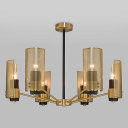 Потолочная люстра в стиле лофт 70139/6 латунь