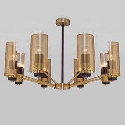 Потолочная люстра в стиле лофт 70139/8 никель
