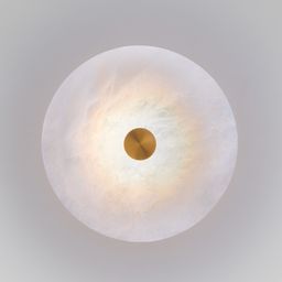 Светодиодный светильник с мраморным рассеивателем 40341 LED черный