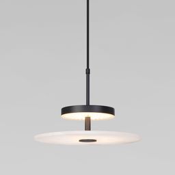 Светодиодный подвесной светильник с мраморным рассеивателем 40342 LED черный