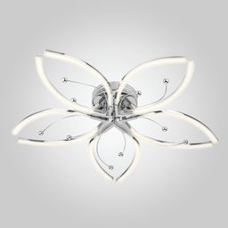 Светодиодный потолочный светильник 90056/5 хром