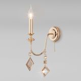 Бра с хрусталем 10120/1 золото — фото 1