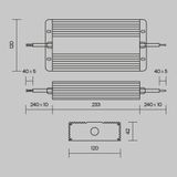 Фото PSL008-400W-48V-IP67 - 6