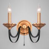 Настенный светильник в классическом стиле 60098/2 хром — фото 1