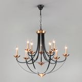 Подвесная люстра в классическом стиле 60098/9 черный — фото 1