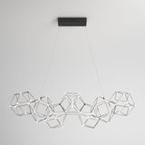 Подвесная светодиодная люстра 90168/7 черный жемчуг — фото 1