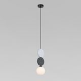 ПОДВЕСНОЙ СВЕТИЛЬНИК С ФЕТРОВЫМ ПЛАФОНОМ 40073/1 серый — фото 1