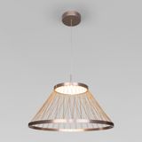 Подвесной светодиодный светильник 40017/1 LED коричневый — фото 1