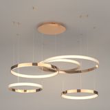 Подвесной светодиодный светильник с регулировкой цветовой температуры и яркости 90175/5 медный — фото 1